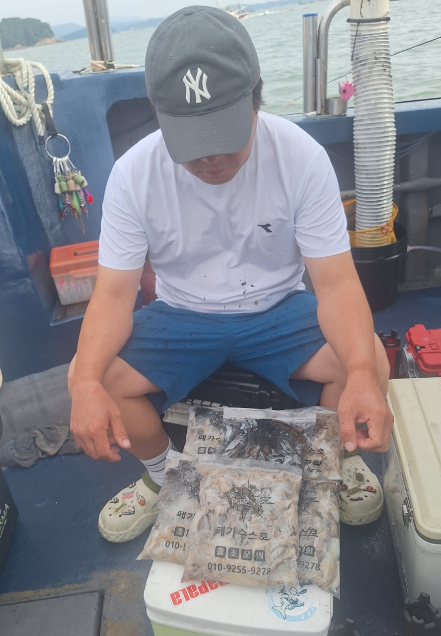 9월 2일 갑오징어 선상낚시 조황 현장 사진 8