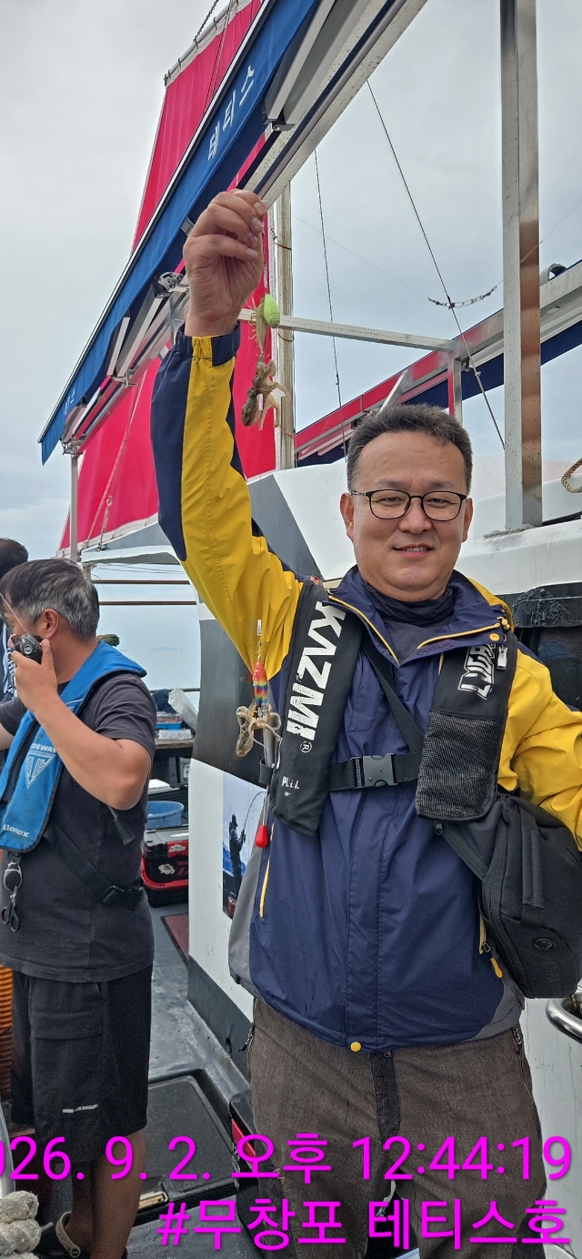 9월 2일 주꾸미 선상낚시 조황 현장 사진 9