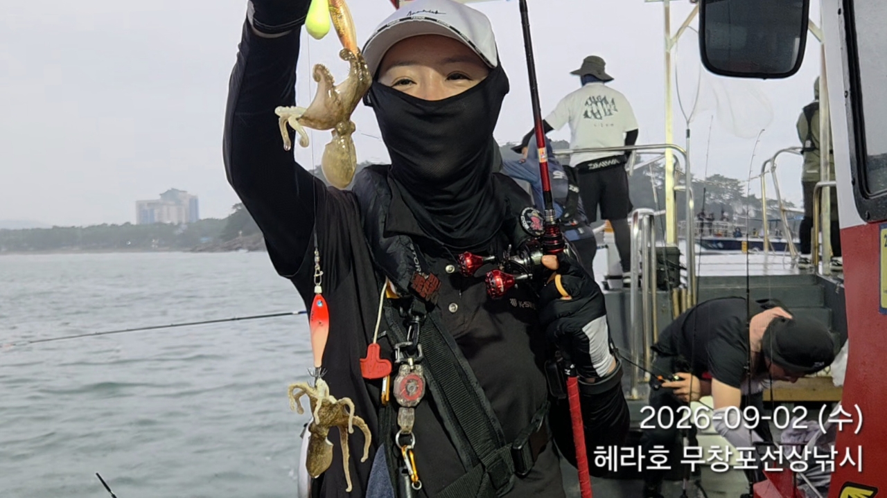 9월 2일 주꾸미 선상낚시 조황 현장 사진 1