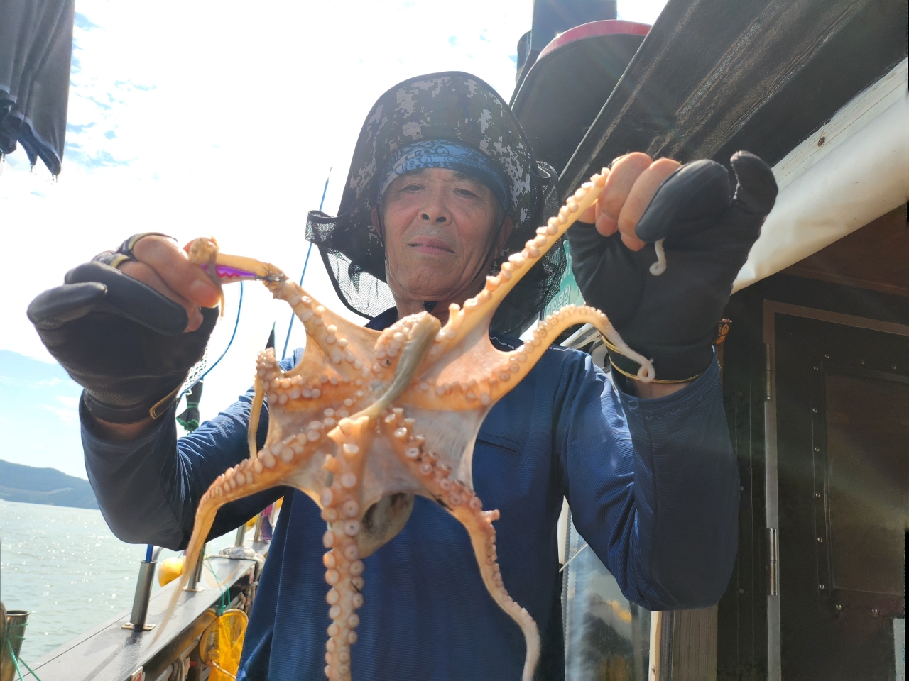 9월 2일 여수 문어 선상낚시 조황 현장 사진 12