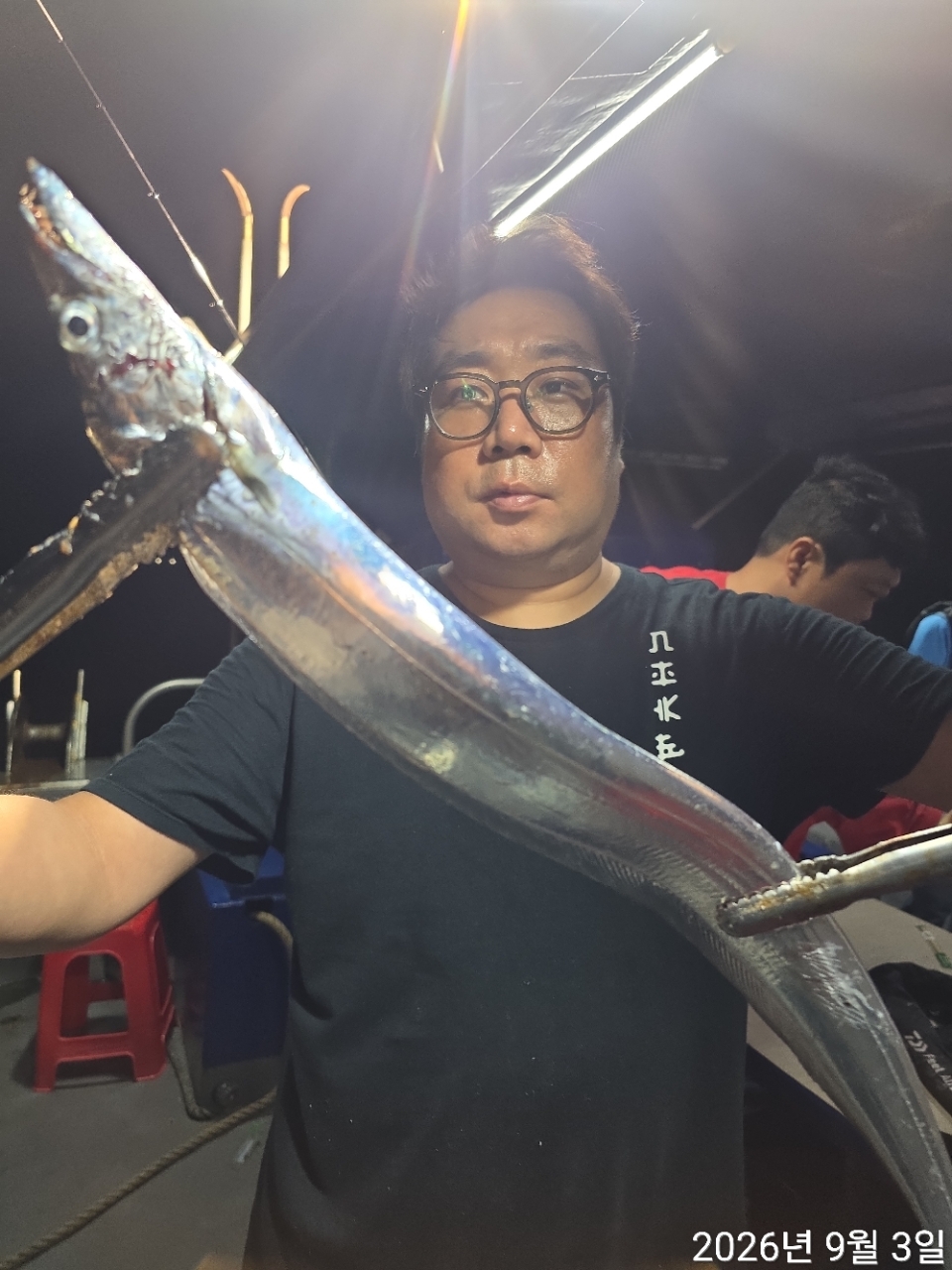 9월 2일 남해 무늬오징어 선상낚시 조황 현장 사진 8