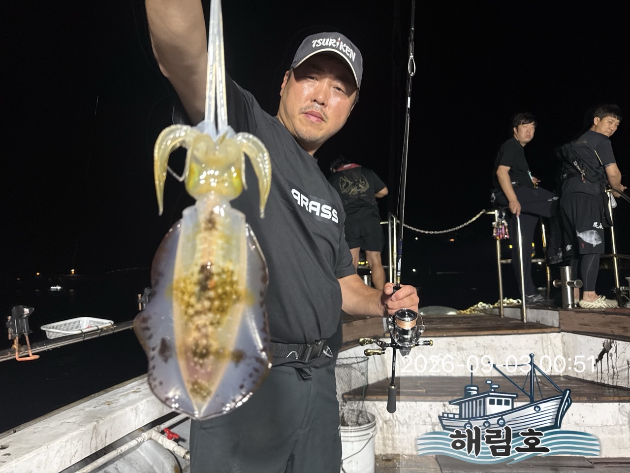 9월 2일 여수 무늬오징어 선상낚시 조황 현장 사진 7