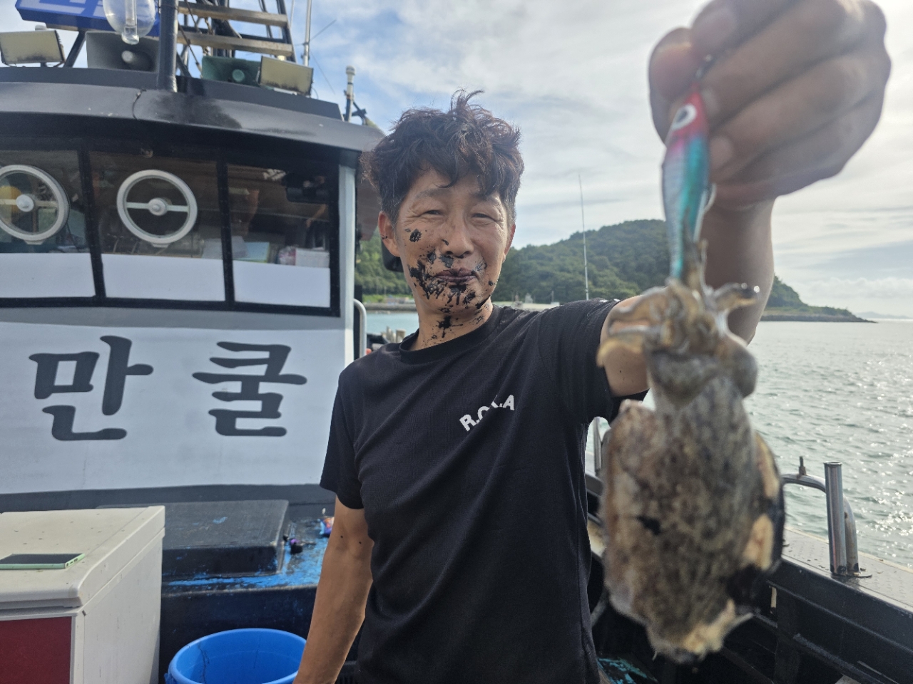 9월 4일 여수 갑오징어 선상낚시 조황 현장 사진 6