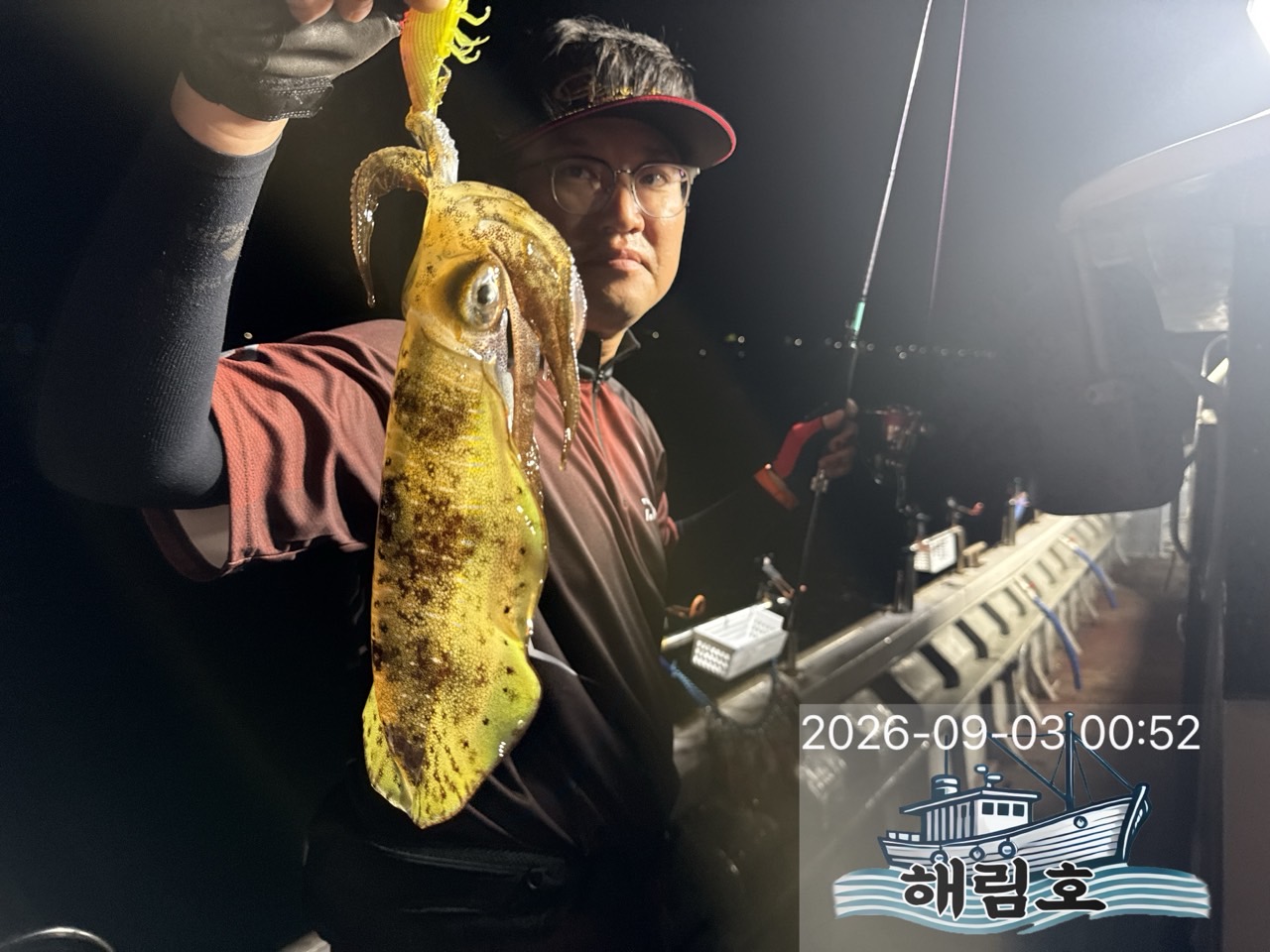 9월 2일 여수 무늬오징어 선상낚시 조황 현장 사진 8