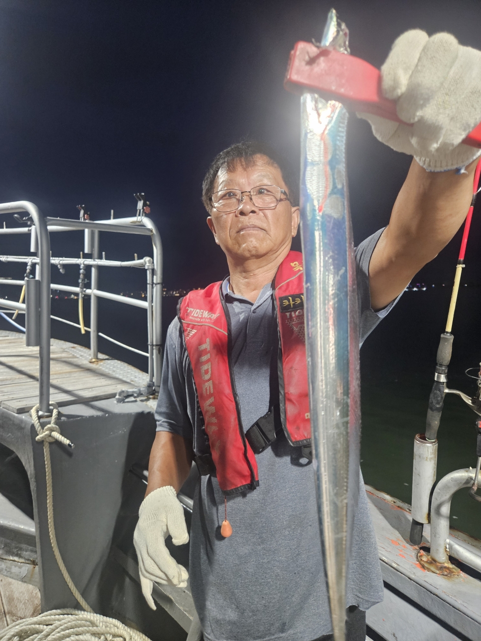 9월 1일 목포 갈치 선상낚시 조황 현장 사진 5