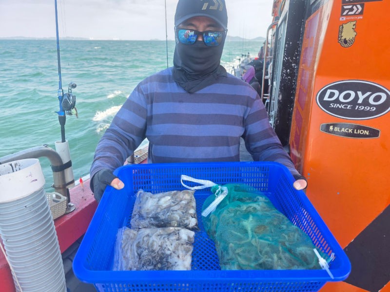 9월 3일 인천 갑오징어 선상낚시 조황 현장 사진 44