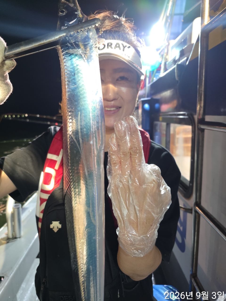9월 3일 남해 무늬오징어 선상낚시 조황 현장 사진 11