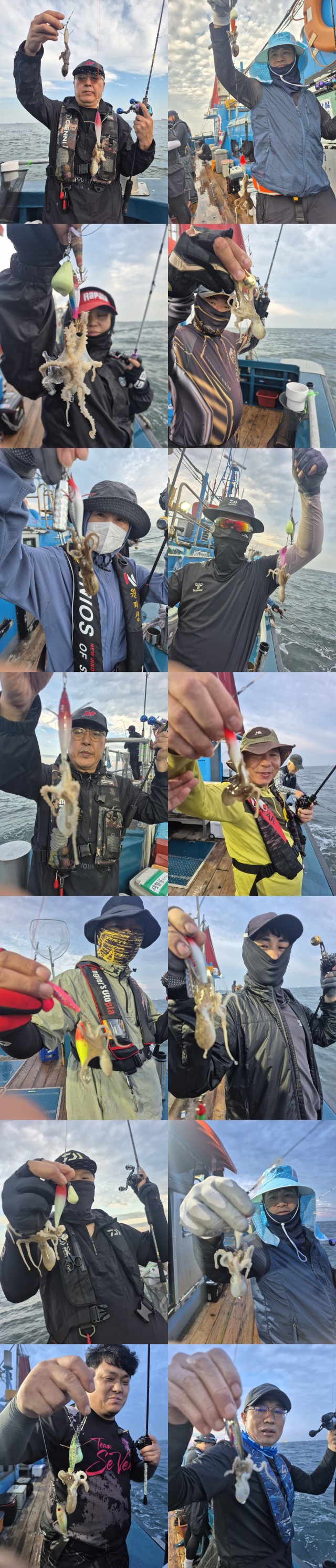9월 3일 군산 주꾸미 선상낚시 조황 현장 사진 5