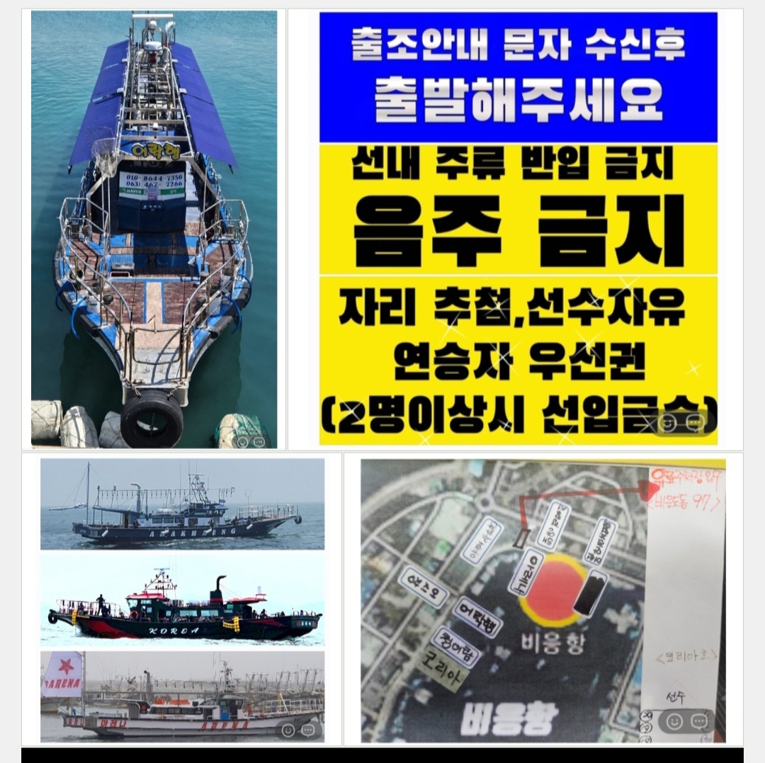9월 25일 군산 갑오징어 선상낚시 조황 현장 사진 3