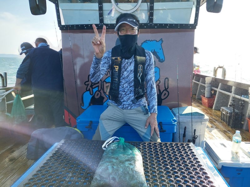 9월 3일 인천 갑오징어 선상낚시 조황 현장 사진 6