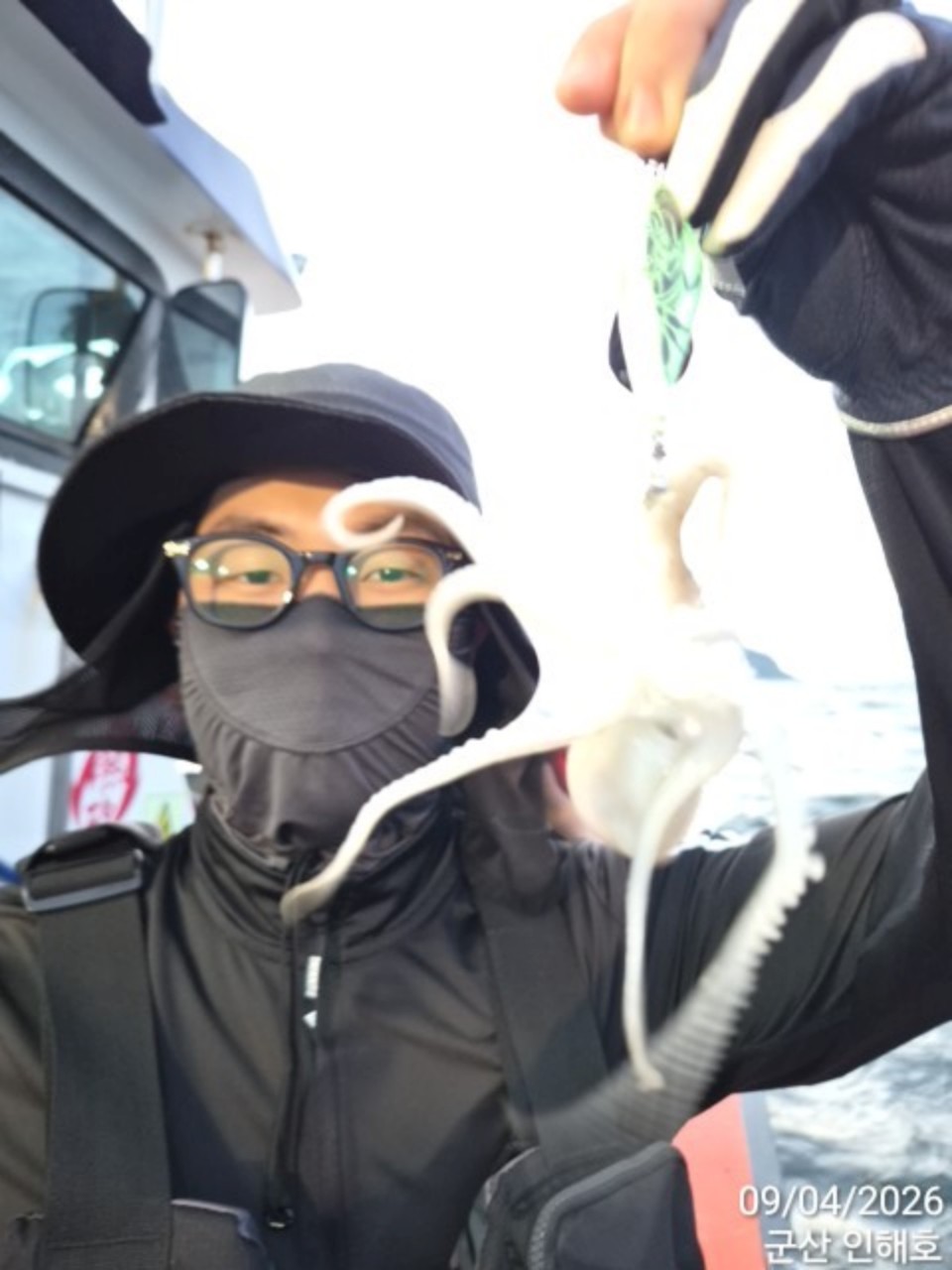 9월 4일 군산 주꾸미 선상낚시 조황 현장 사진 2