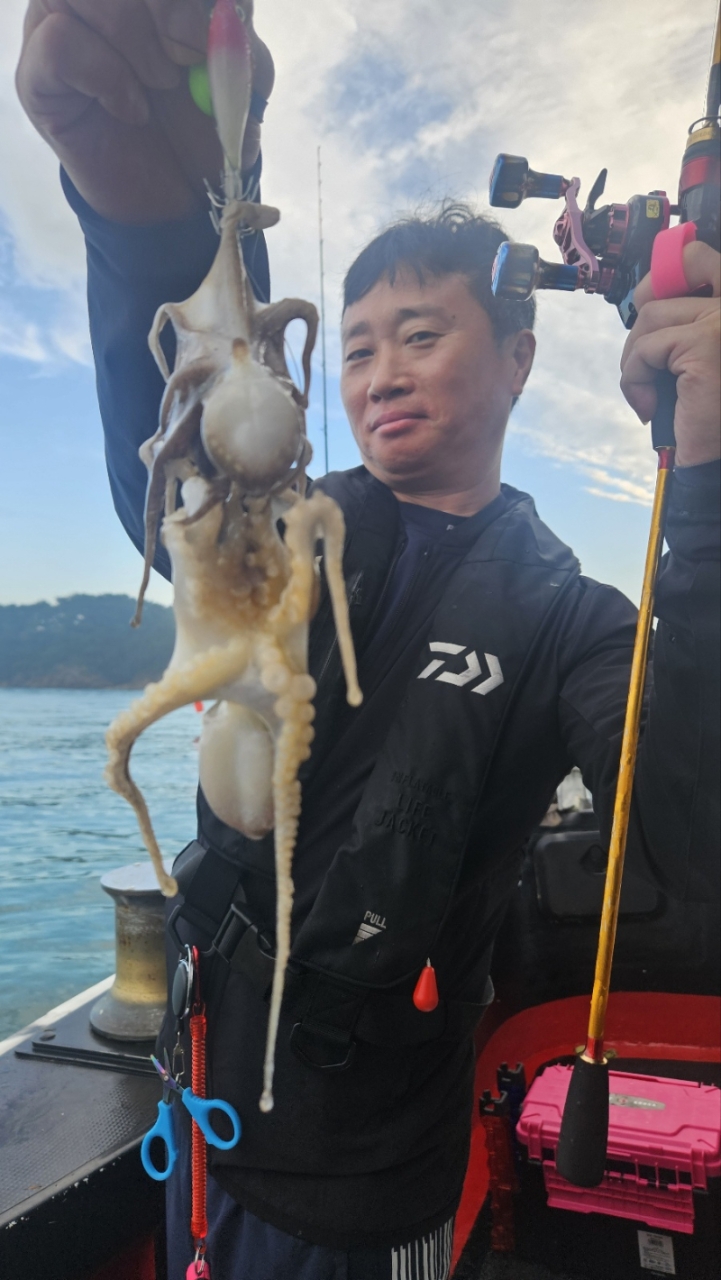 9월 3일 갑오징어 선상낚시 조황 현장 사진 7