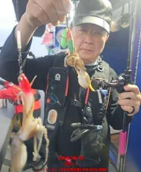 9월 3일 갑오징어 선상낚시 조황 현장 사진 5