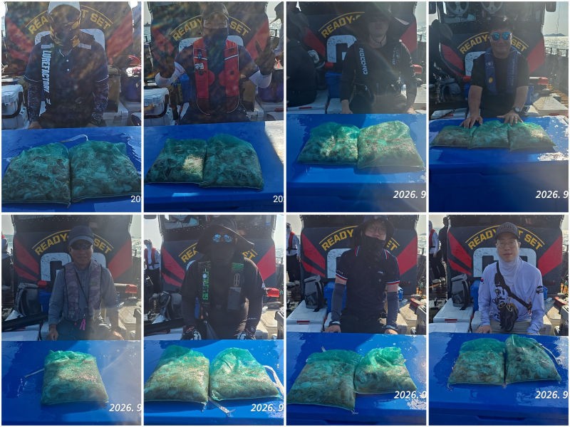 9월 3일 인천 갑오징어 선상낚시 조황 현장 사진 11