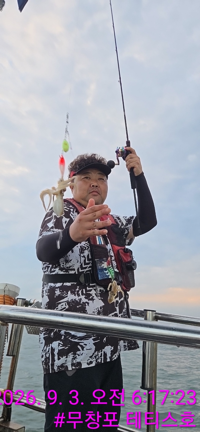 9월 3일 갑오징어 선상낚시 조황 현장 사진 10