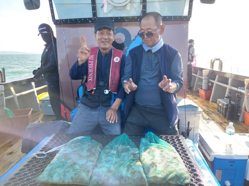 9월 3일 인천 갑오징어 선상낚시 조황 현장 사진 7