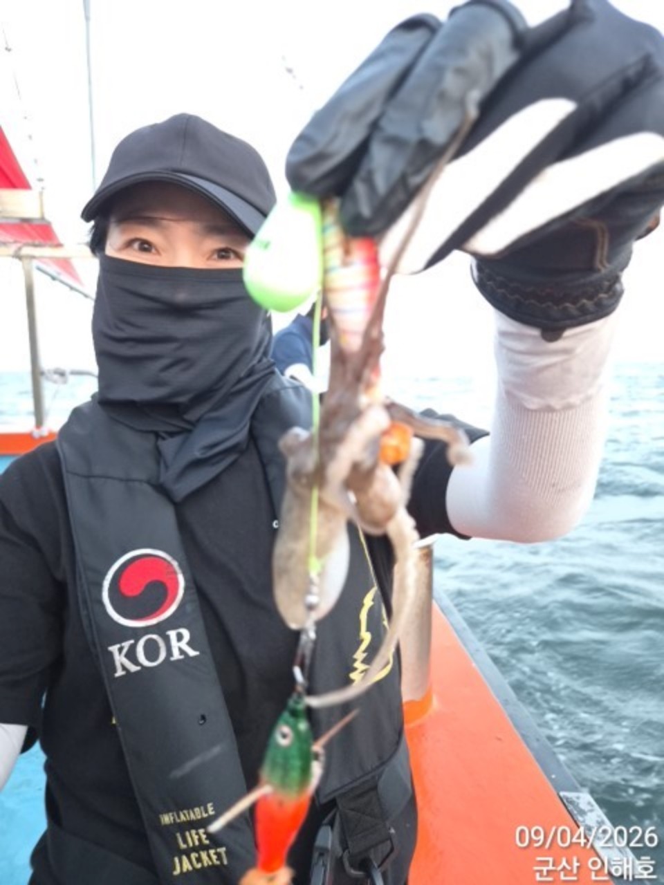 9월 4일 군산 갑오징어 선상낚시 조황 현장 사진 19