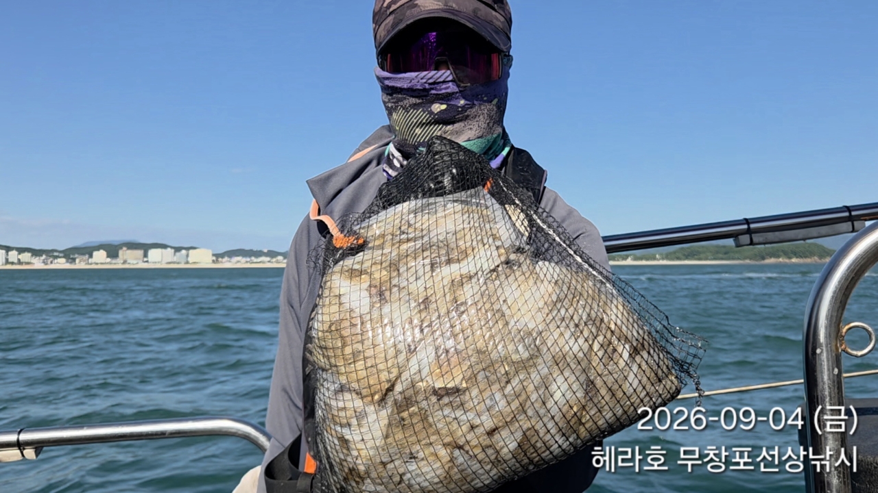 9월 4일 주꾸미 선상낚시 조황 현장 사진 2