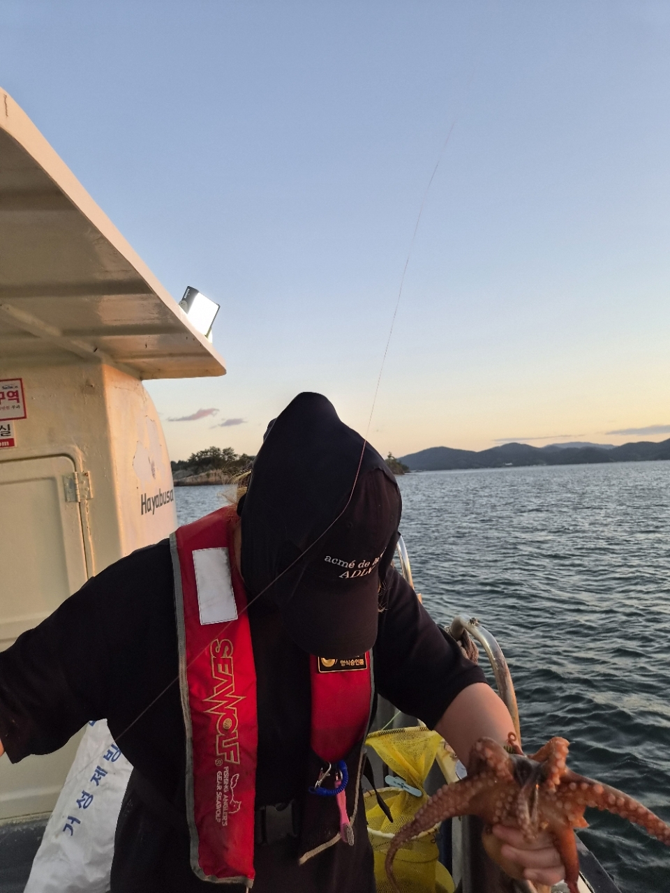 9월 4일 문어 선상낚시 조황 현장 사진 9