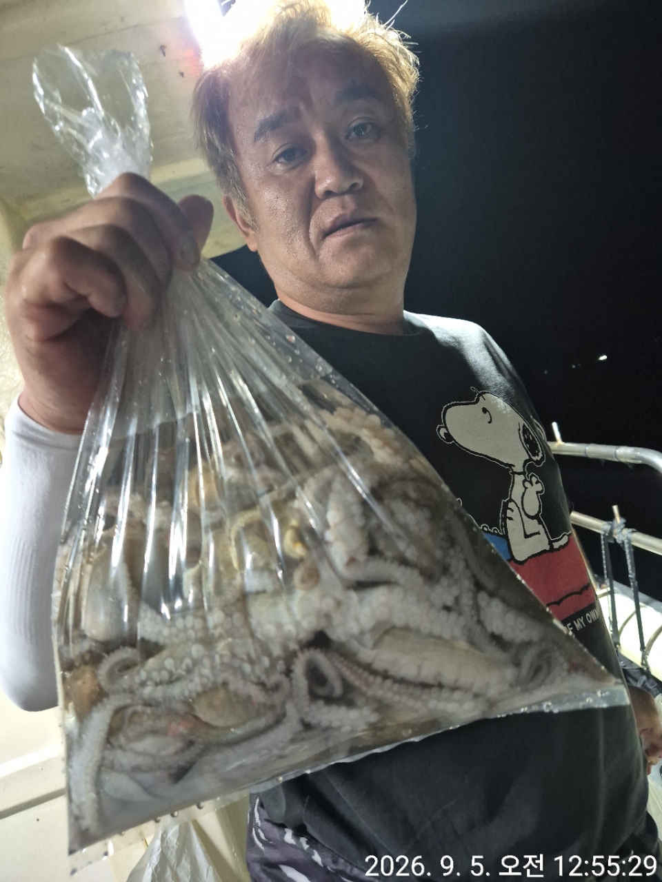 9월 5일 문어 선상낚시 조황 현장 사진 22