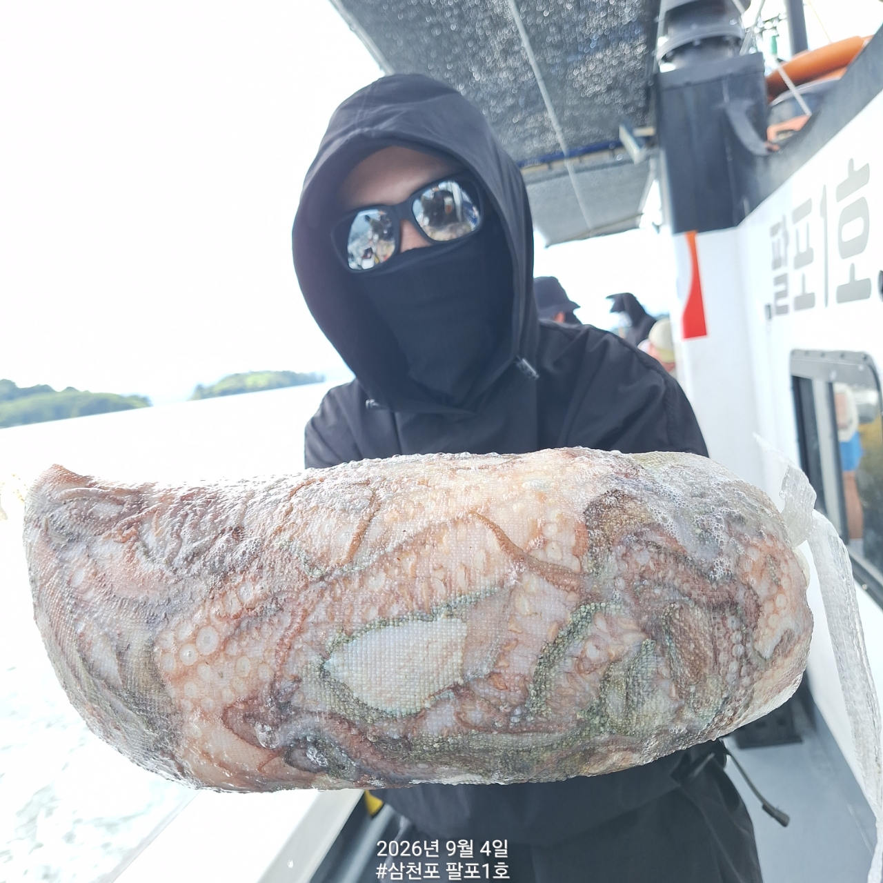 9월 4일 삼천포 문어 선상낚시 조황 현장 사진 3