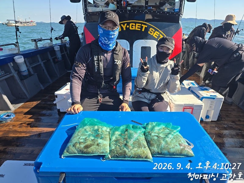 9월 4일 인천 갑오징어 선상낚시 조황 현장 사진 44
