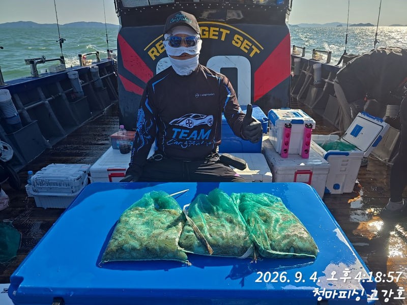 9월 4일 인천 갑오징어 선상낚시 조황 현장 사진 39