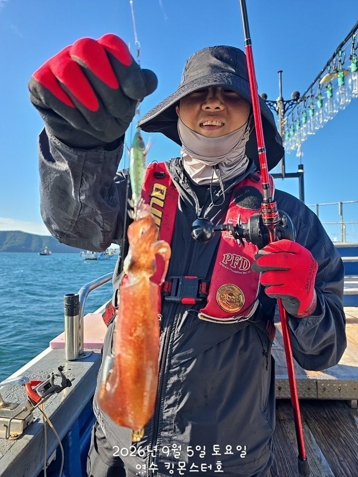 9월 6일 주꾸미 선상낚시 조황 현장 사진 6