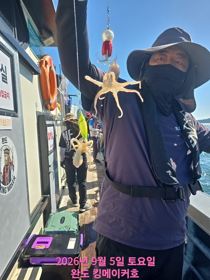 9월 5일 문어 선상낚시 조황 현장 사진 15