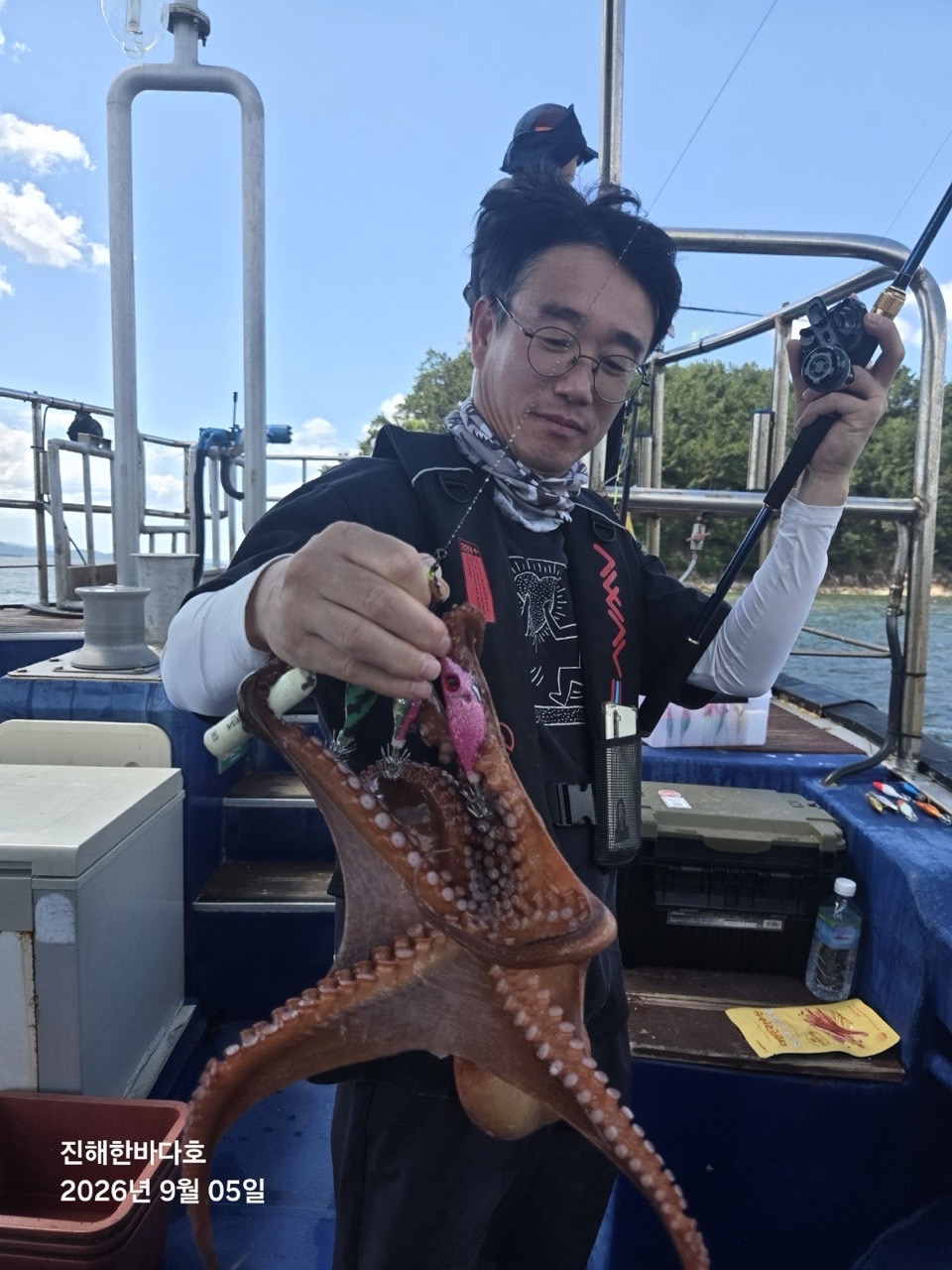 9월 5일 진해 문어 선상낚시 조황 현장 사진 19