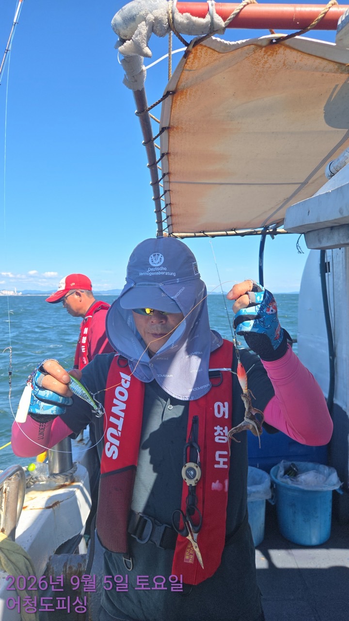 9월 5일 군산 주꾸미 선상낚시 조황 현장 사진 6