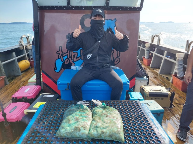 9월 5일 인천 갑오징어 선상낚시 조황 현장 사진 6