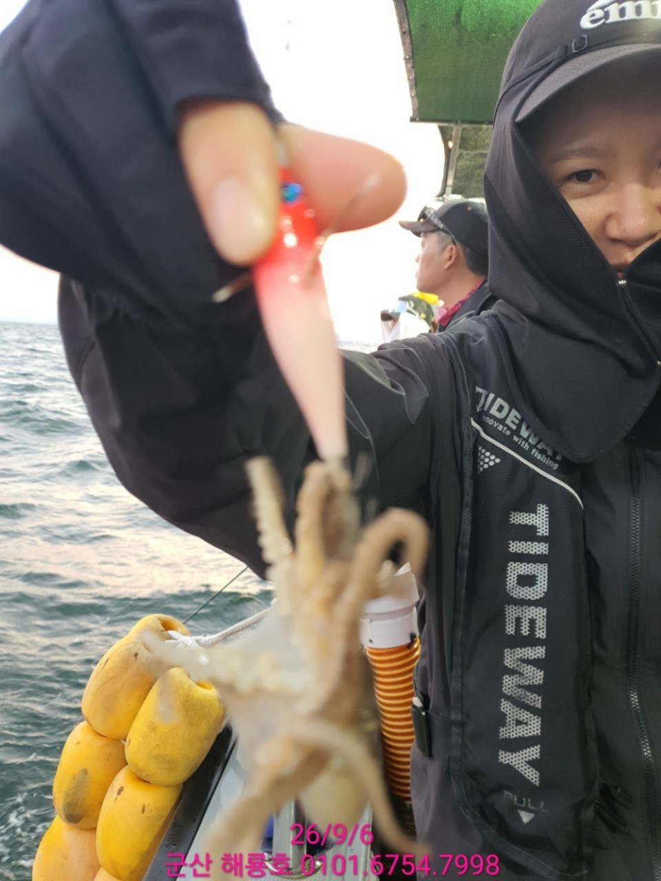 9월 6일 군산 주꾸미 선상낚시 조황 현장 사진 27