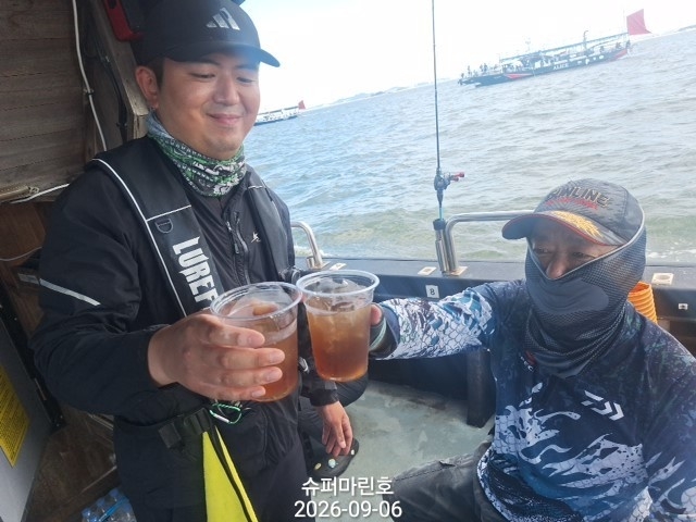 9월 6일 주꾸미 선상낚시 조황 현장 사진 21