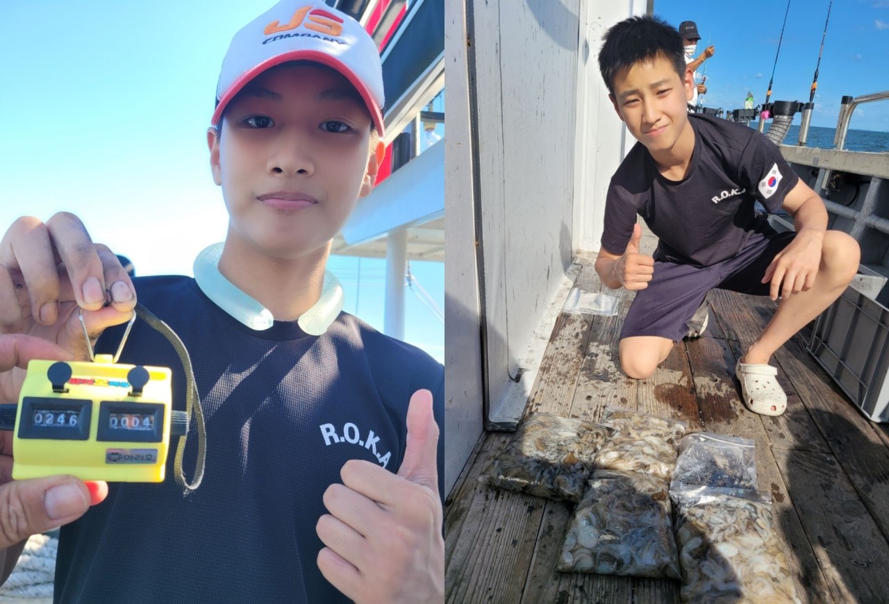 9월 6일 인천 갑오징어 선상낚시 조황 현장 사진 7
