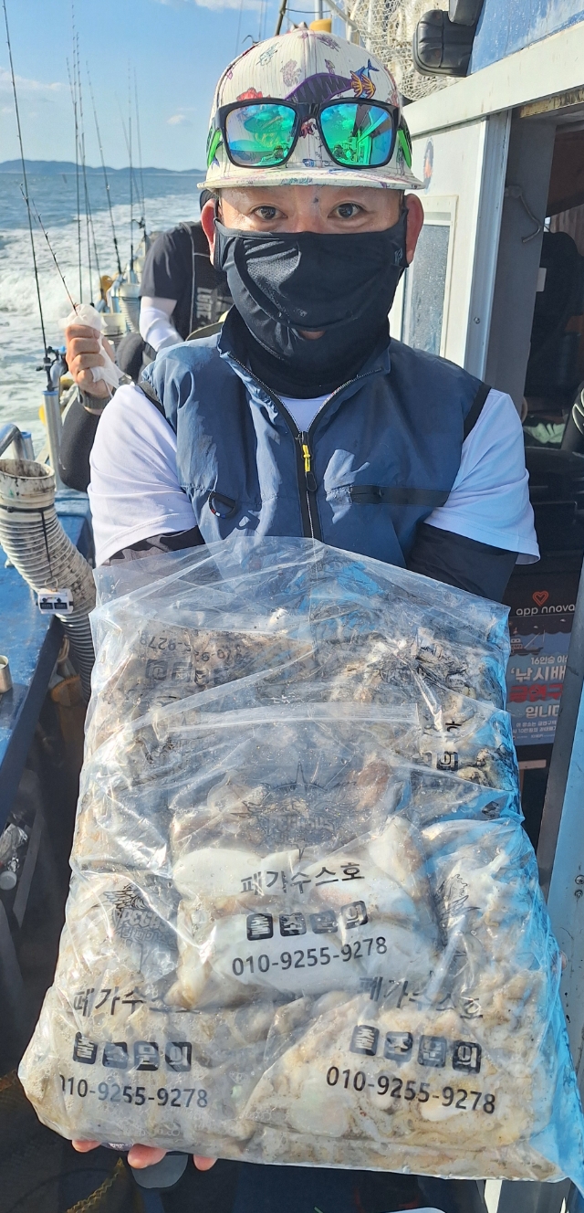 9월 6일 갑오징어 선상낚시 조황 현장 사진 2