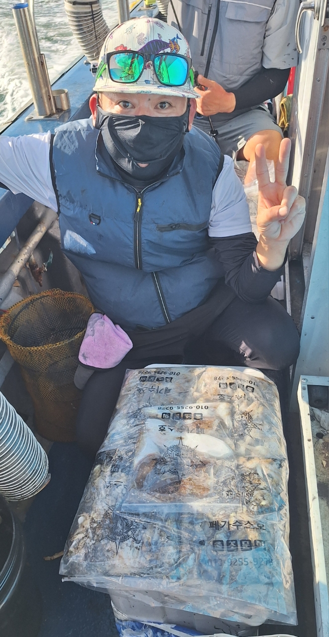 9월 6일 갑오징어 선상낚시 조황 현장 사진 1