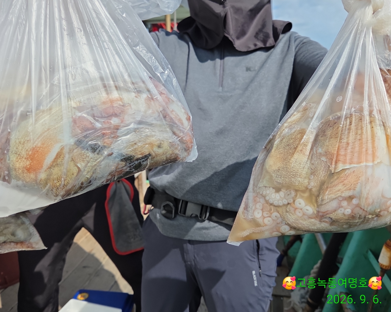 9월 7일 고흥 문어 선상낚시 조황 현장 사진 7