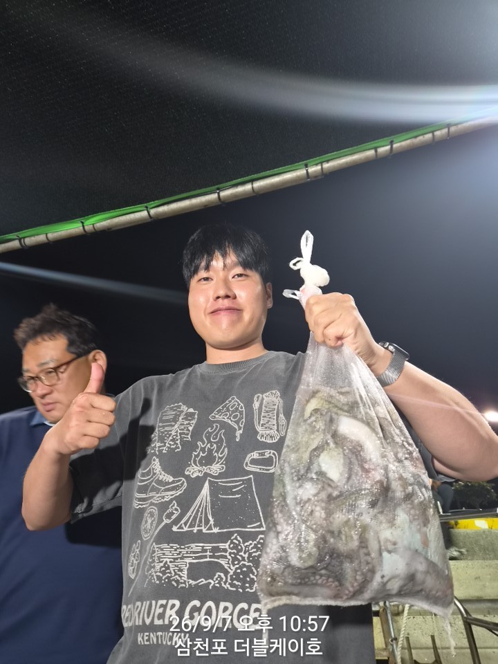 9월 8일 문어 선상낚시 조황 현장 사진 4