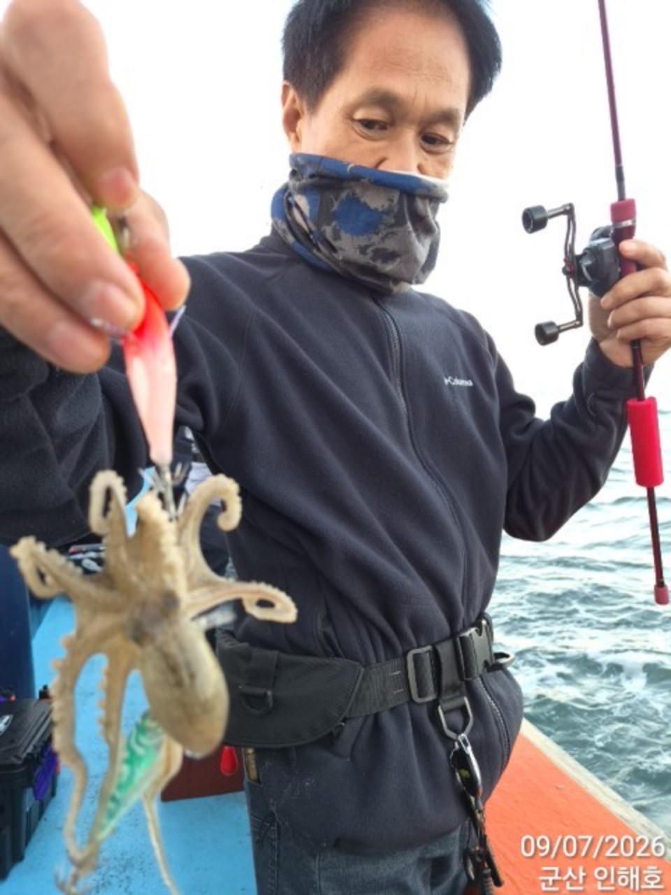 9월 7일 군산 주꾸미 선상낚시 조황 현장 사진 17