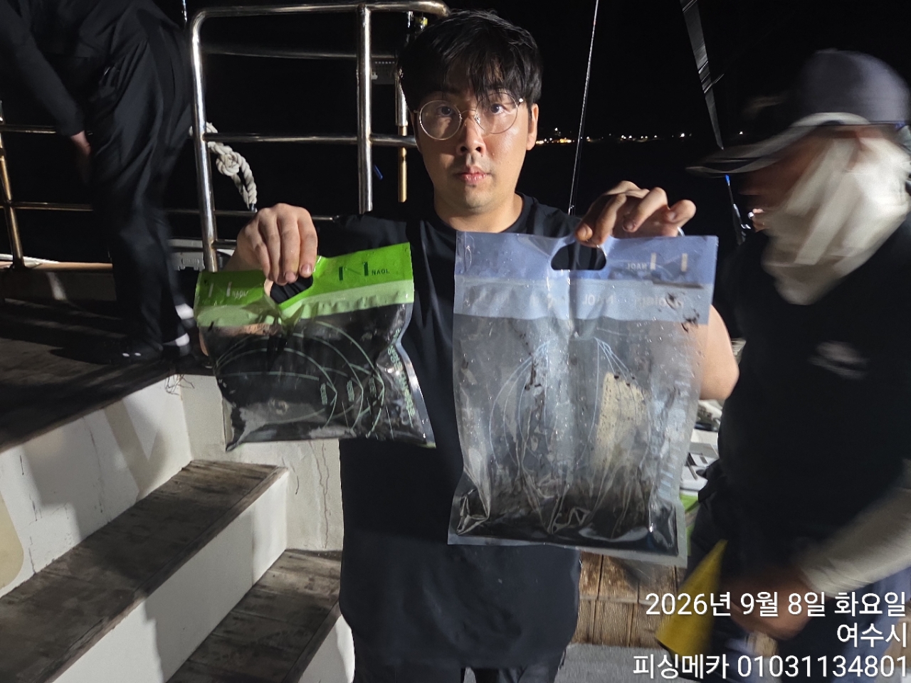 9월 8일 여수 무늬오징어 선상낚시 조황 현장 사진 5