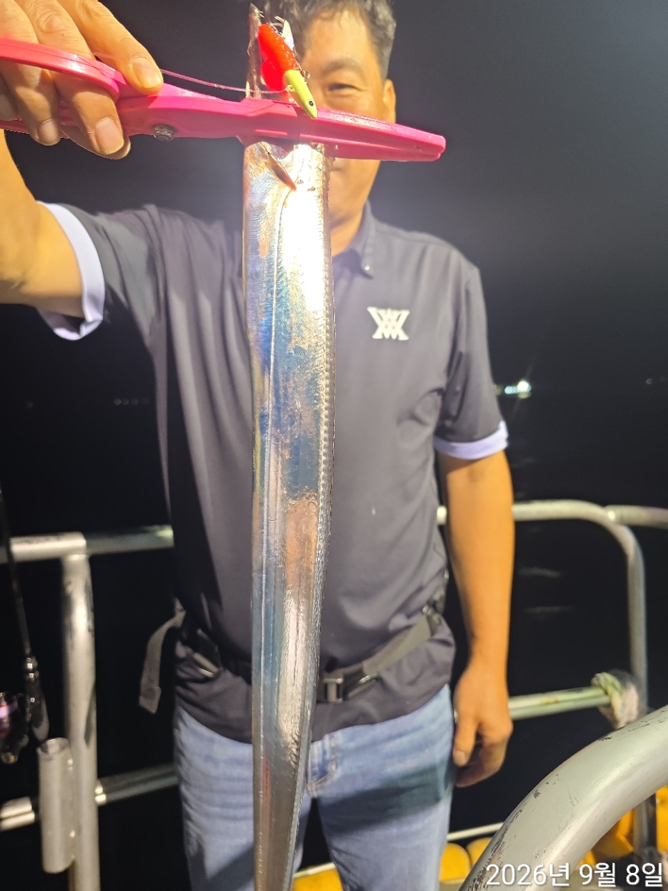 9월 7일 남해 무늬오징어 선상낚시 조황 현장 사진 6