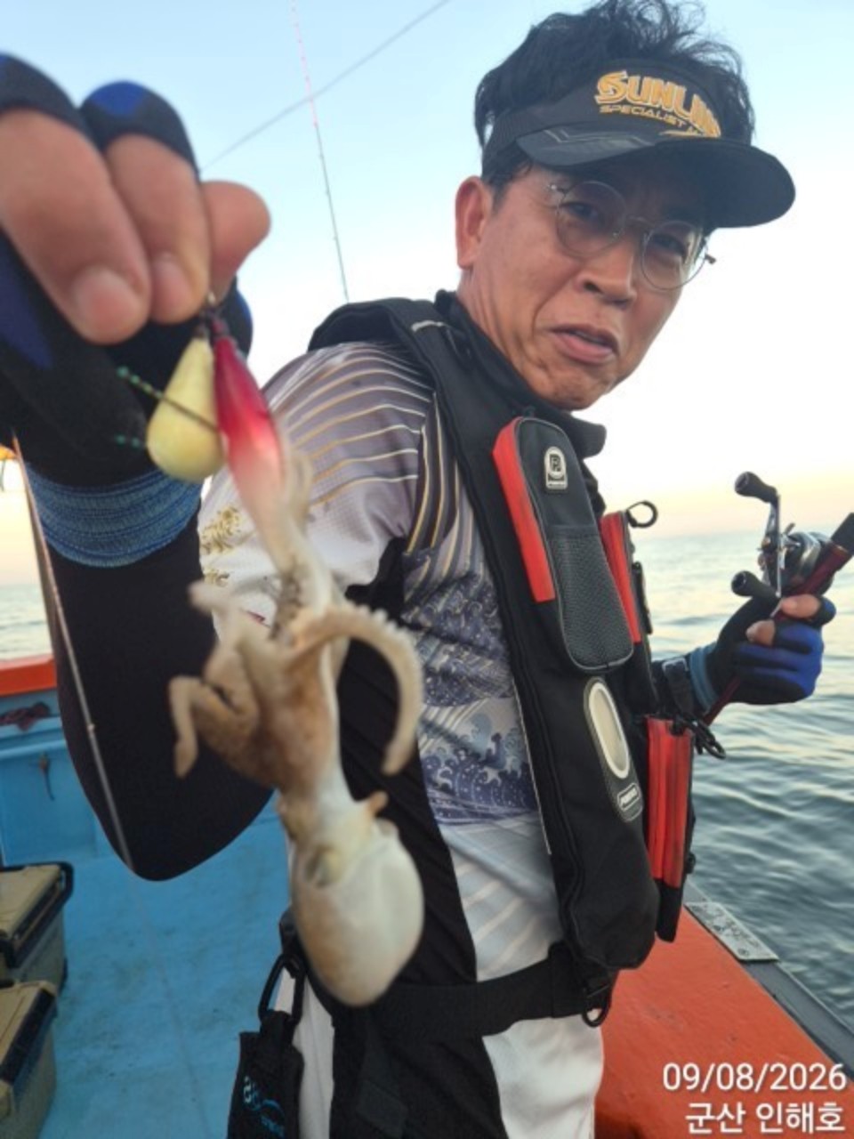 9월 8일 군산 갑오징어 선상낚시 조황 현장 사진 5