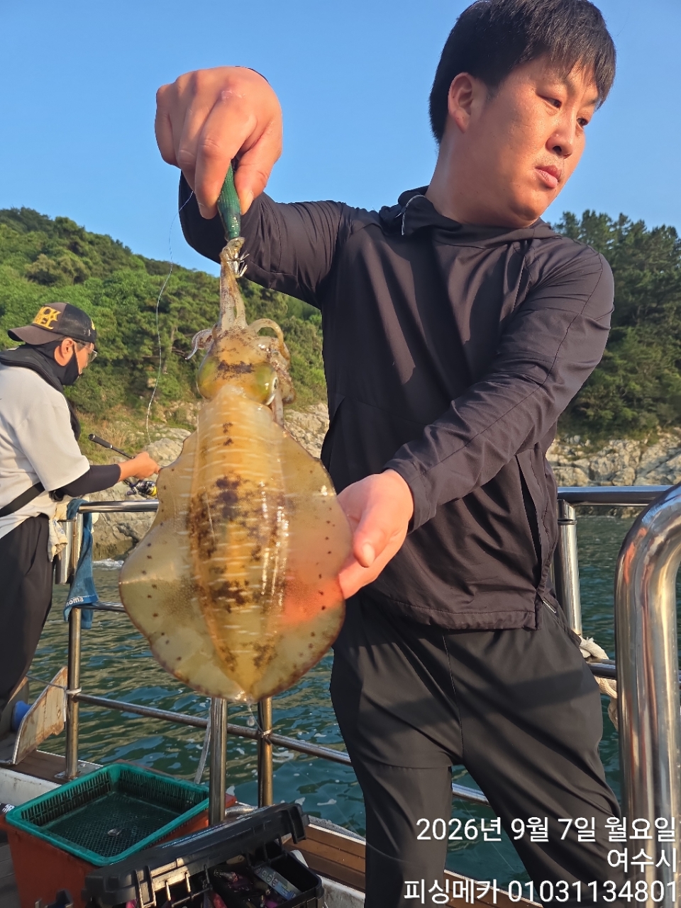 9월 8일 여수 무늬오징어 선상낚시 조황 현장 사진 10