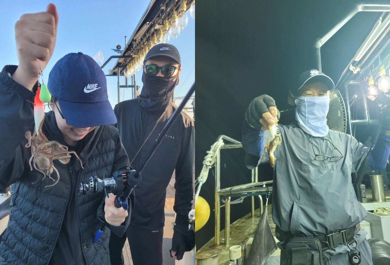 9월 8일 인천 갑오징어 선상낚시 조황 현장 사진 12
