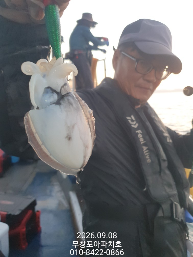 9월 8일 포항 주꾸미 선상낚시 조황 현장 사진 22