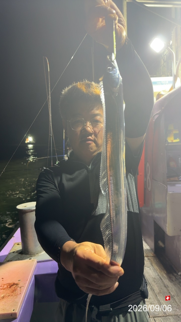 9월 8일 갈치 선상낚시 조황 현장 사진 2
