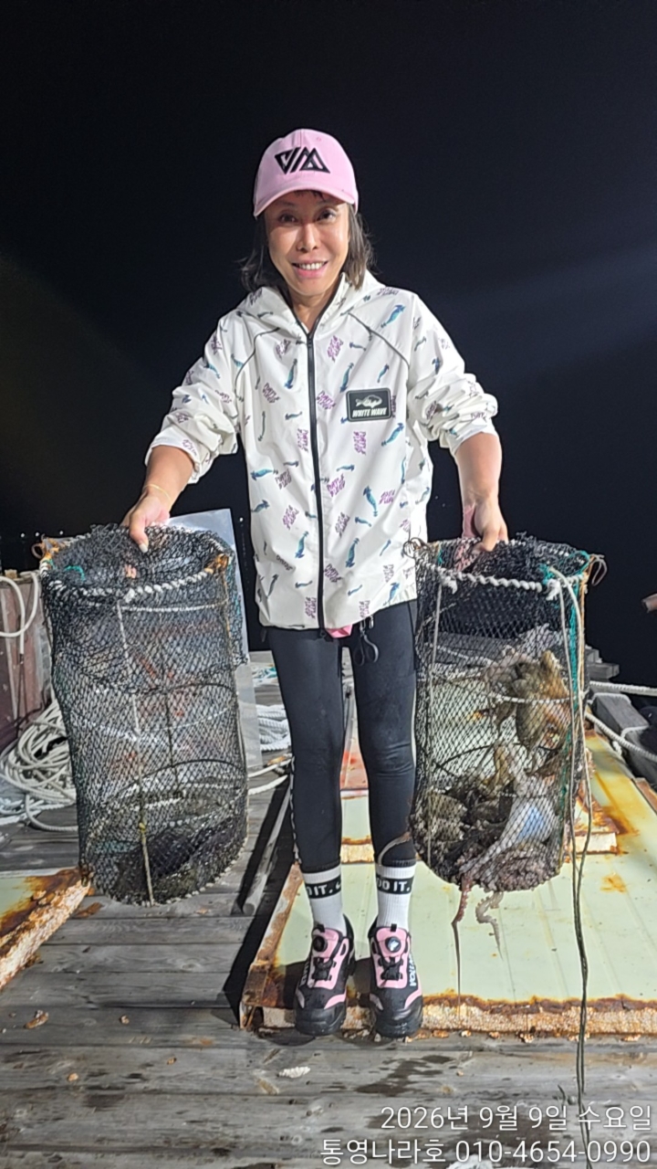 9월 9일 통영 문어 선상낚시 조황 현장 사진 11