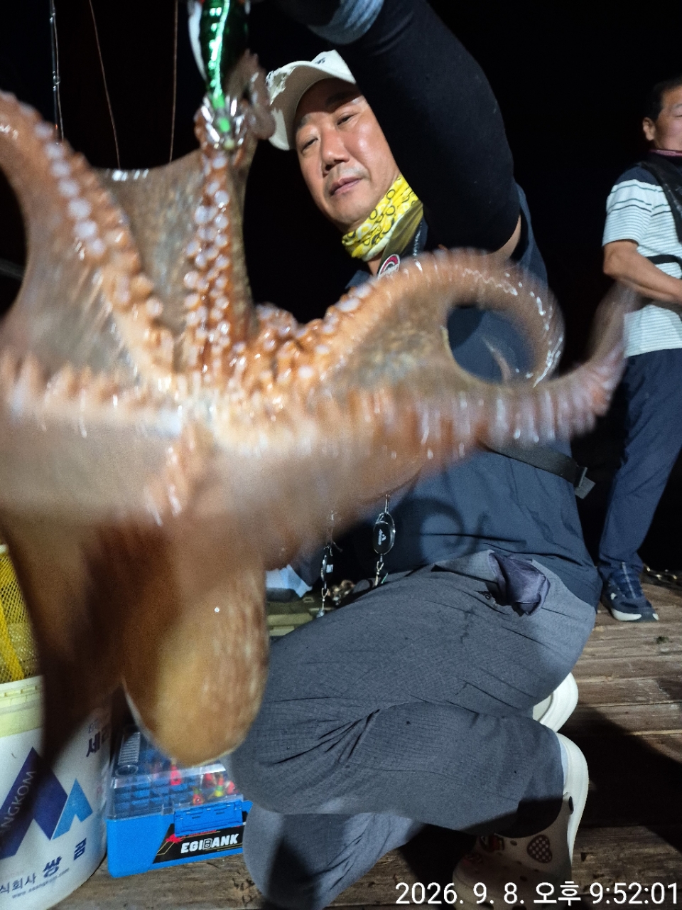 9월 9일 문어 선상낚시 조황 현장 사진 9