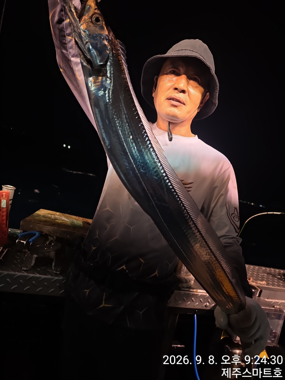 9월 9일 제주 갈치 선상낚시 조황 현장 사진 1